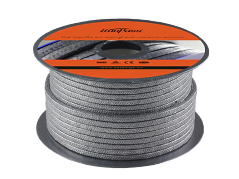 Carbonized Fiber Impregnated With PTFE & Coated Graphite Packing