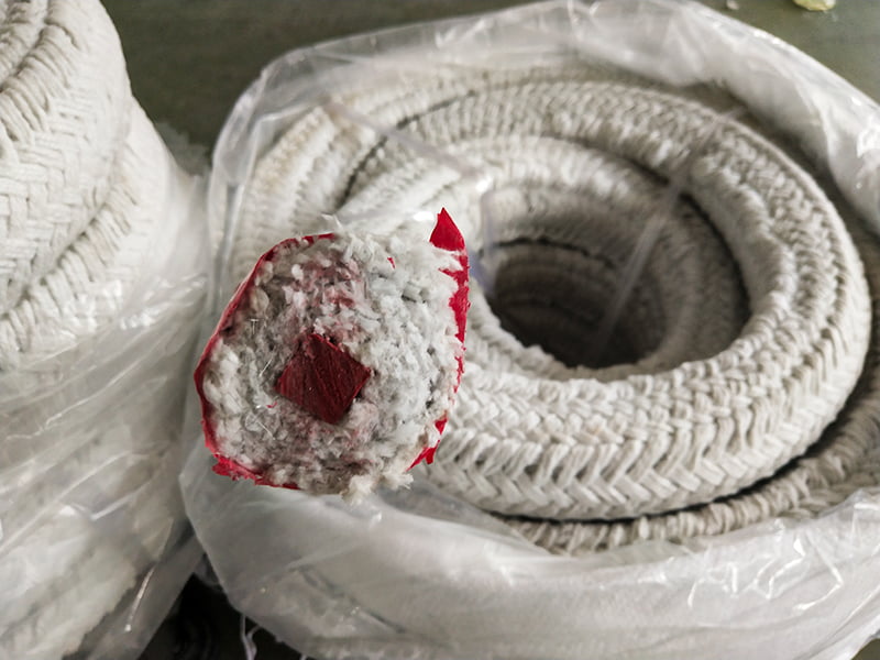 Rubber Core Ceramic Fiber Rope