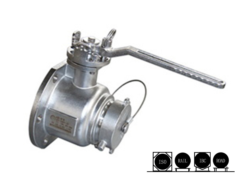 Bottom Discharge- DN80 BSP Discharge Ball Valve