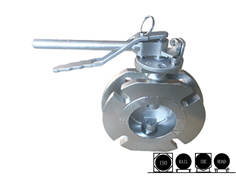 Top Discharge- DN80 Flanged Butterfly Valve