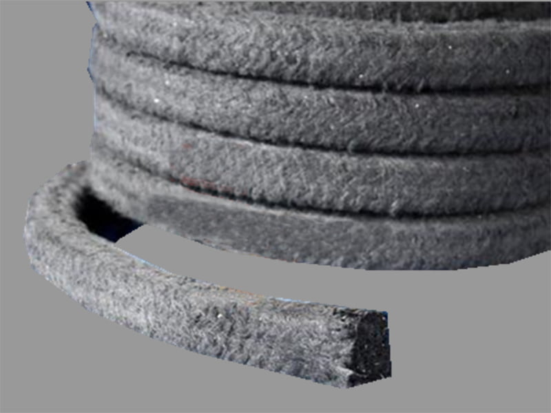 GRAPHITE COATED CERAMIC FIBER ROPE