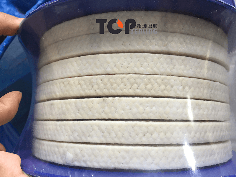 The Turkey Customer Ordered 4700KG RAMIE PTFE PACKING From TOP-SEALING