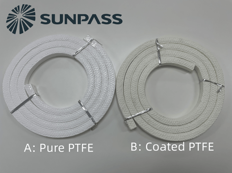 The comparison of Pure PTFE and Coated PTFE Manlid Accessories Spare Parts For ISOTANK Liquid Tank From Sunpass