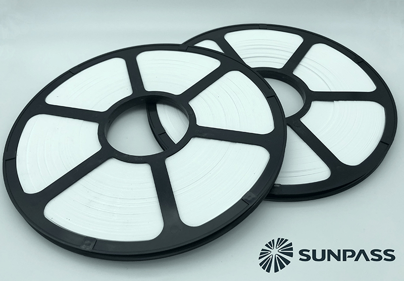 SUNPASS flange sealing high temperature resistance white PTFE FILLER Strip Expanded for spiral wound gasket