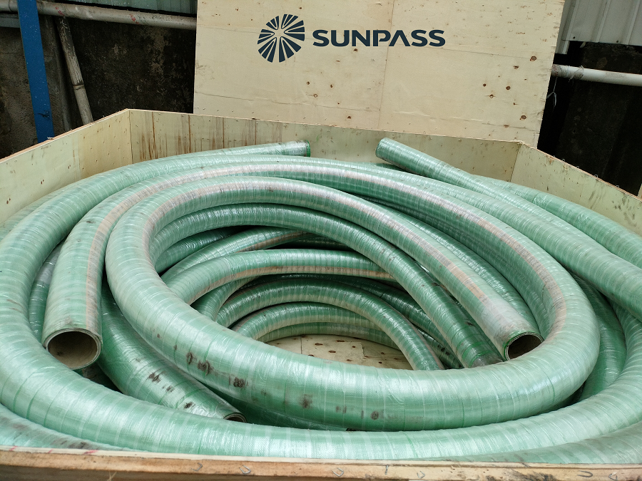 SUNPASS Chemical Suction Hose for Iso Tank Container