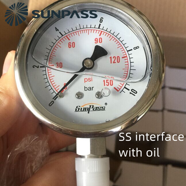 SUNPASS Different Types of Pressure Gauge for ISO Tank Container
