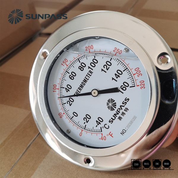 SUNPASS Thermometer Temp Gauge for ISO Tank Container