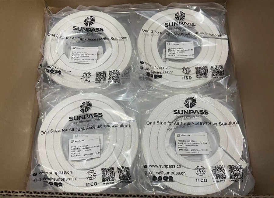 Costa Rica customer buys 500 rolls of PTFE Manlid Seal from SUNPASS