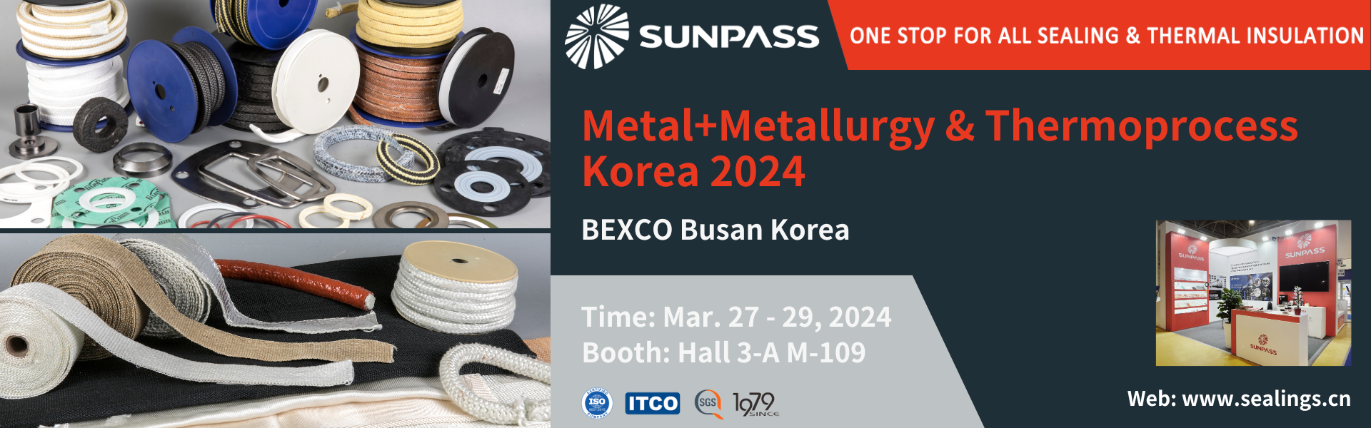 SUNPASS will participate in Metal+Metallurgy & Thermoprocess Korea 2024 Exhibition