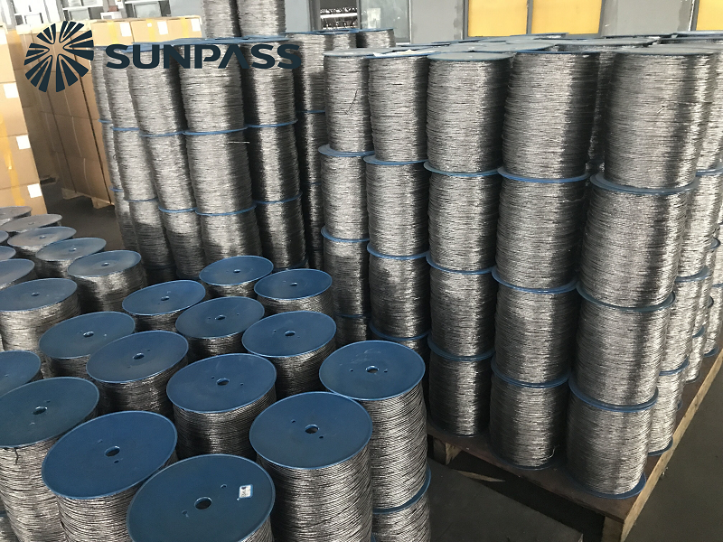 The Germany Customer Ordered 10000KGS Expanded Graphite Yarn For Sealing Gland Packing From TOP-SEALING.