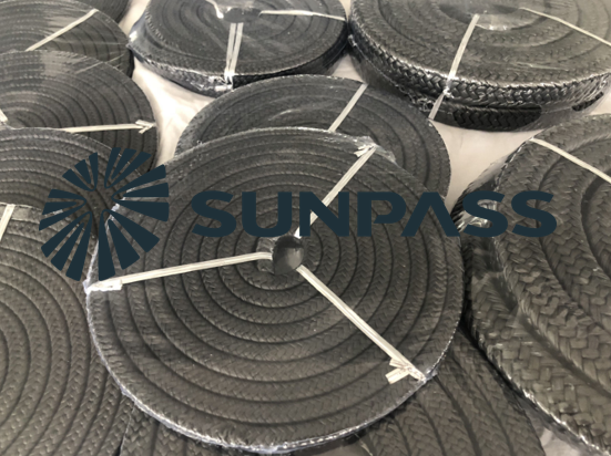 The spanish customersr Ordered700kg PTFE graphite gland packing From TOP-SEALING.