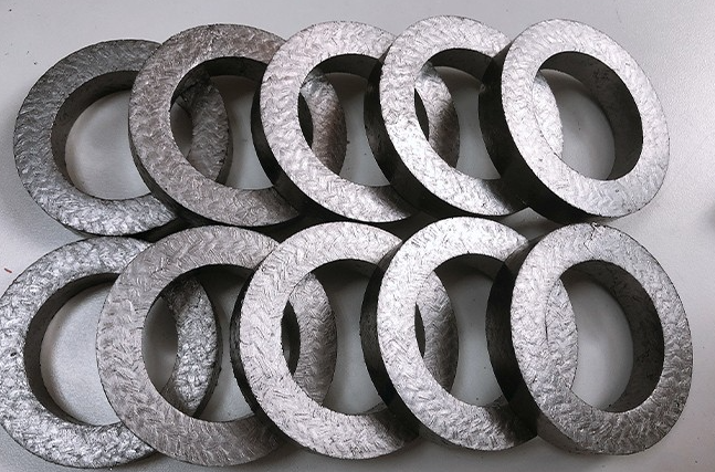 The Germany Customer Ordered Excellent burst resistance, anti-extrusion performance, strong and versatile Graphite Packing Ring 1000 KGS From SUNPASS.