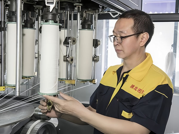 Acrylic with Kynol Corner Gland Packing with Graphite Core